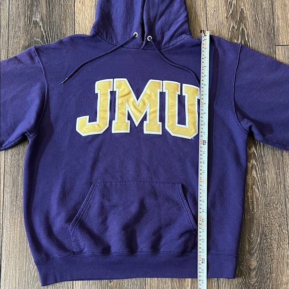 JMU Champion Purple Hoodie James Madison University Mens Size Large - Picture 12 of 12